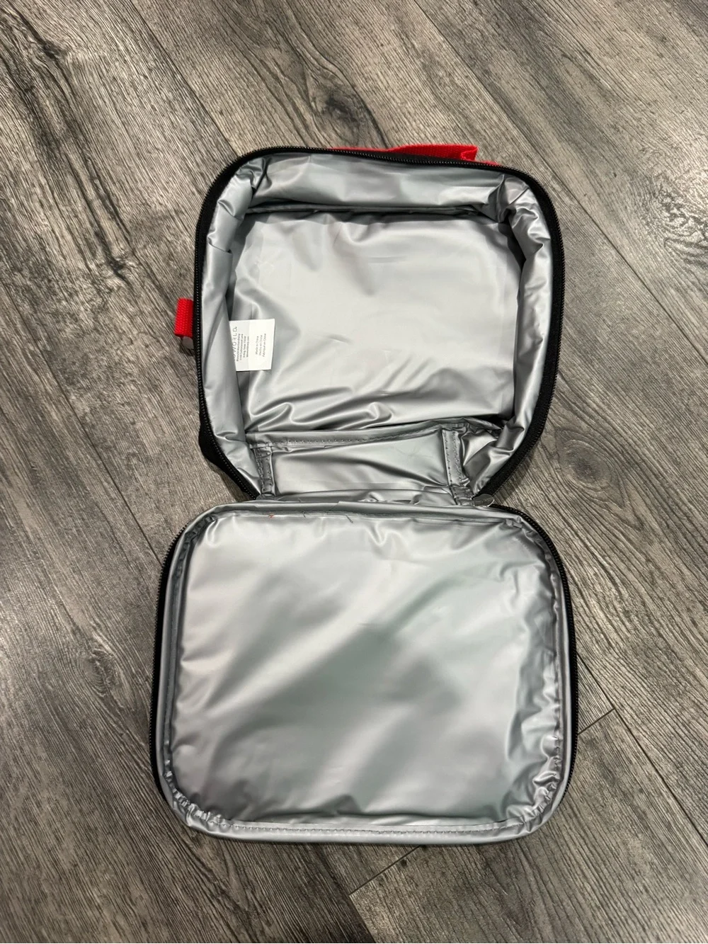 Pokémon Kids Red Black Pikachu Lunch Bag